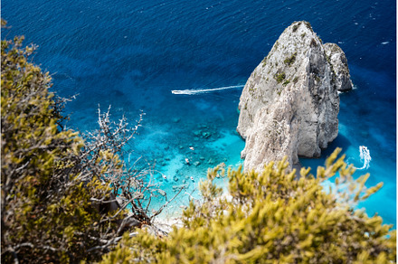 Mizithres cliff rock in Zakynthos, a Nature Photo by Igor Tichonow