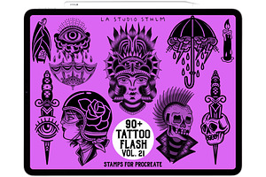 Tattoo Flash Vol. 21 - Stamp Set
