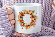 Watercolor Pumpkin Spice Clipart, an Illustration by CraftArtStudio (Thumbnail 5 of 6)