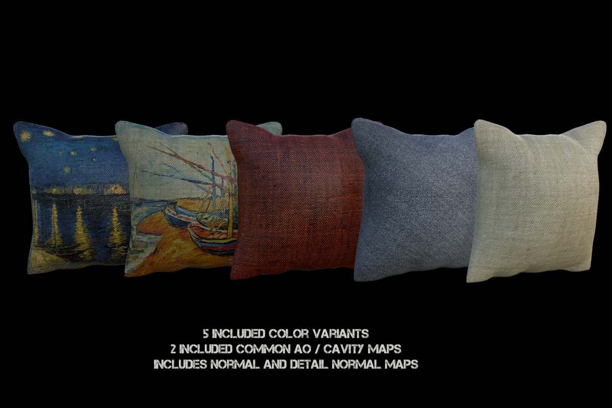 Couch Pillow, a 3D by Kindesigns (Photo 2 of 4)