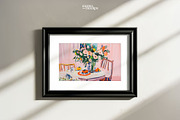 Horizontal Vintage Frame Mockup, a Household Mockup by momomockps (Thumbnail 10 of 13)