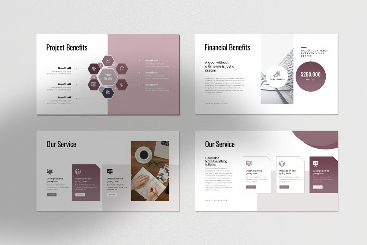 Creative Project Proposal Template, a Presentation Template by Fit-tee (Photo 2 of 6)