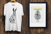 Dotwork Forest Animals, an Animal Illustration by nordicworker (Thumbnail 4 of 6)