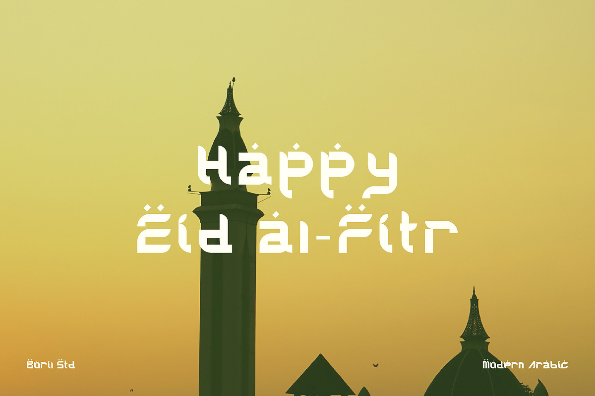 Gasam - Arabic Style Font, a Sans Serif Font by Boril Std (Photo 8 of 10)