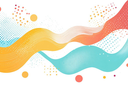 Colorful abstract waves and patterns, a Photo by Beautiful things