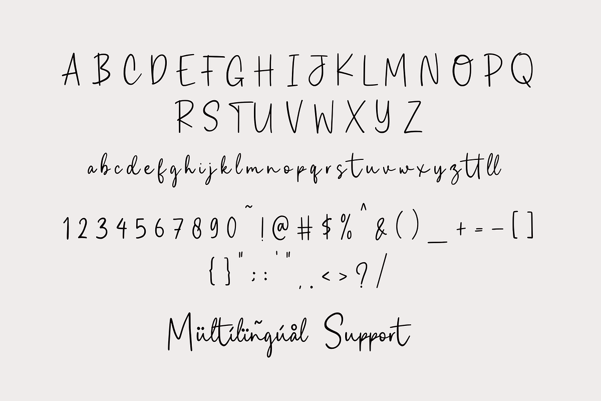 Charisty - Script Font, a Script Font by Creavibes Design (Photo 10 of 11)