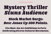 DT Augustina Slab 1 Subfamily, a Slab Serif Font by Deveze Type Foundry (Thumbnail 16 of 31)