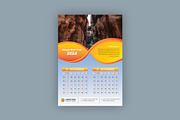 Modern 6 Pages Wall Calendar 2024, a Stationery Template by Annudesign (Thumbnail 2 of 8)