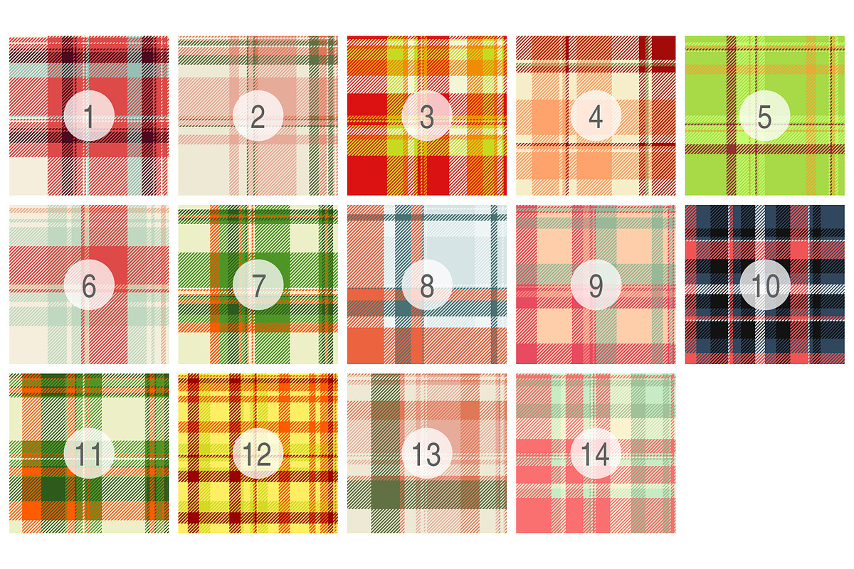 #145 Christmas Plaid Patterns, a Pattern Graphic by Plaid4You (Photo 2 of 5)