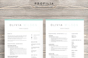 Resume Bundle-Personal branding, a Resume Template by Profilia Resume Boutique (Thumbnail 4 of 5)