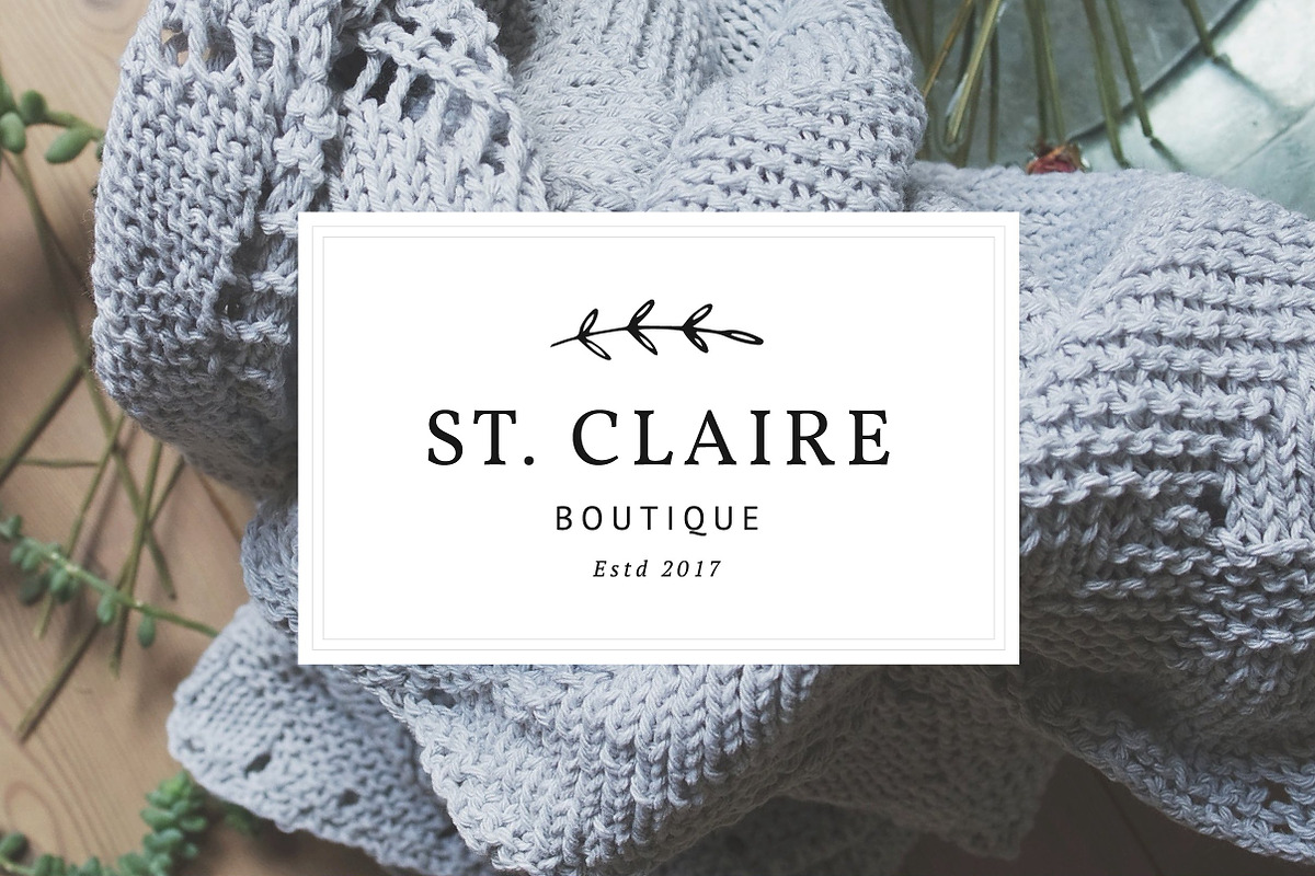 100 Delicate Feminine Logos, a Branding & Logo Template by Davide Bassu (Photo 3 of 14)