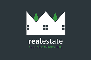 Real Estate Crown Logo