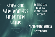 Curiosity, hand lettered brush font, a Handwritten Font by Rachel White Art (Thumbnail 8 of 10)