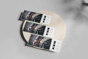 Event Tickets Mockup Set