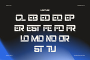 Hedrov - Bold Sports Display Font, a Sans Serif Font by Flawless And Co (Thumbnail 9 of 10)