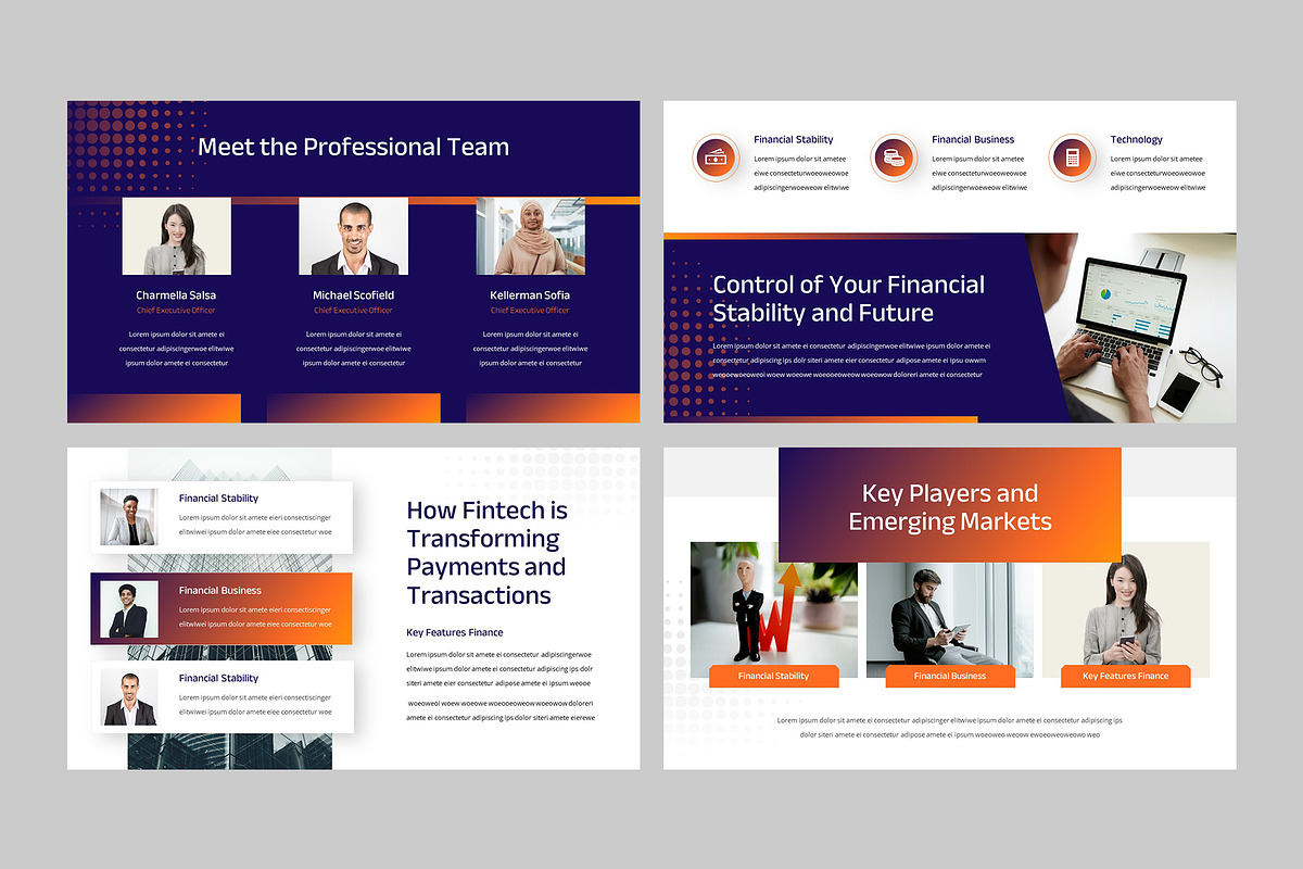 FINVESTA - Finance Technology PPT, a Presentation Template by rgbryand (Photo 6 of 9)