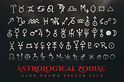 Esoteric Astrological Vector Pack, an Illustration by Jeff Finley (Thumbnail 1 of 2)