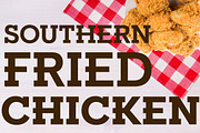 Fried Chicken Small Caps, a Font by FontMesa (Thumbnail 2 of 5)