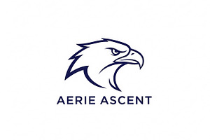 Aerie Ascent Eagle, a Branding & Logo Template by Logocreative