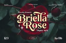Briella Rose - Elegant Display Serif