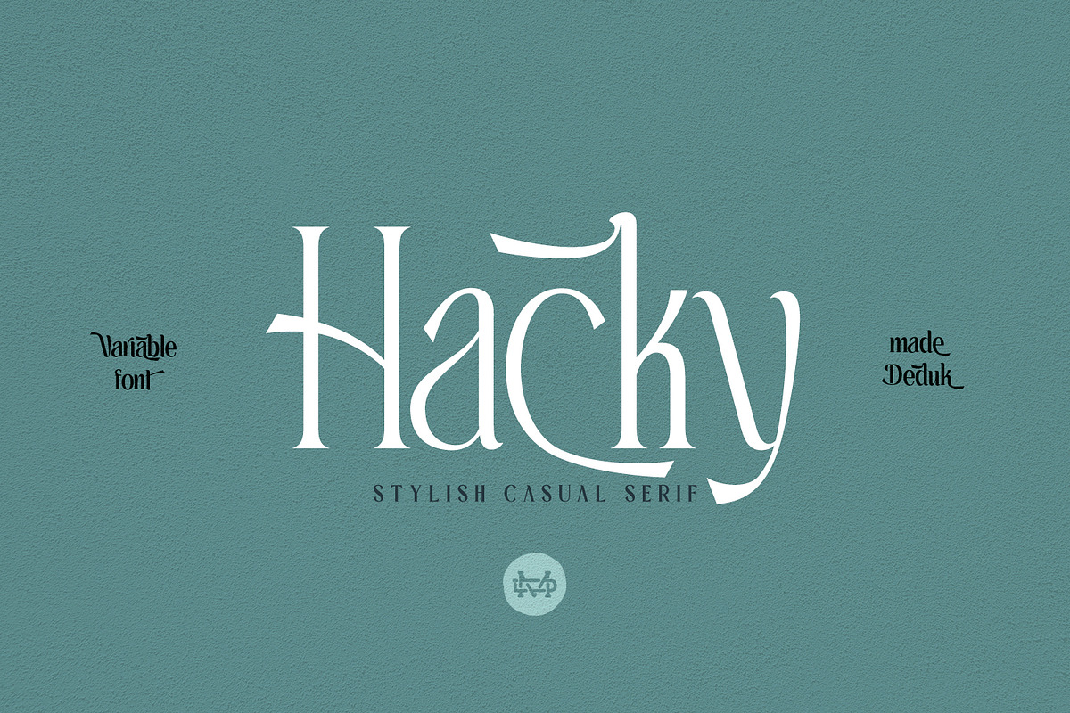 Hacky - Luxury Serif Family, a Serif Font by madeDeduk (Photo 12 of 12)