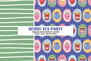 Tea Party Seamless Pattern Bundle, a Pattern Graphic by Alanna Messina Design Co (Thumbnail 5 of 8)