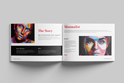 Minimal Art Exhibition Catalog, a Brochure Template by Cleffon_Graphic_Studio (Thumbnail 3 of 9)