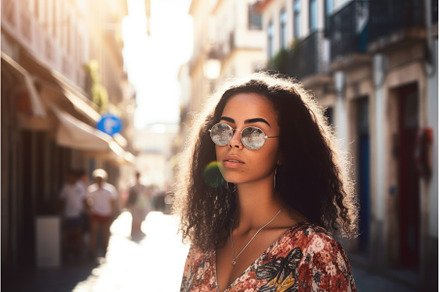 Sunlit Streets and Multicultural, a Person Photo by Manu Reyes