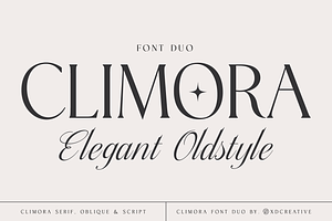 Climora Font Duo Family