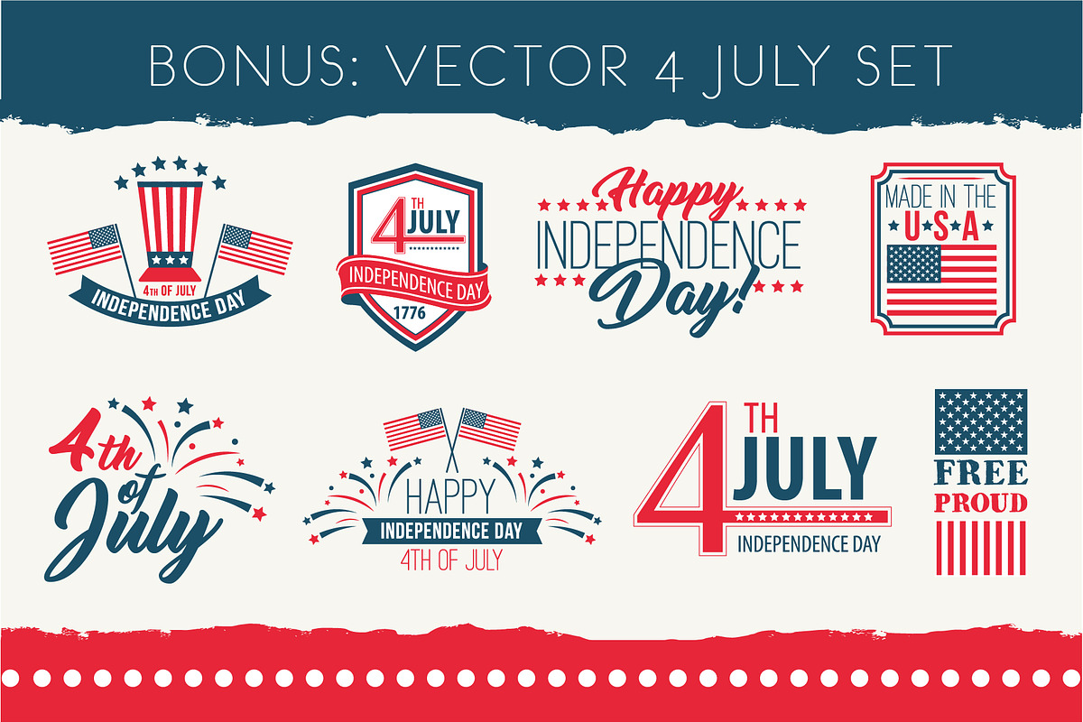 America otf color font. preview 4