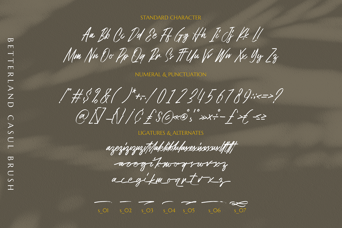 Betterlands - Casual Brush Script, a Handwritten Font by MJB Letters (Photo 10 of 10)
