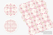 folk floral seamless pattern, a Pattern Graphic by Pink Studio Art (Thumbnail 2 of 4)