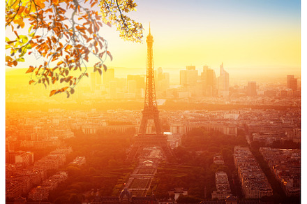 Eiffel Tower and Paris cityscape, an Architecture Photo by Neirfy