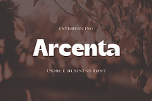 Arcenta | Unique Elegant Sans Serif