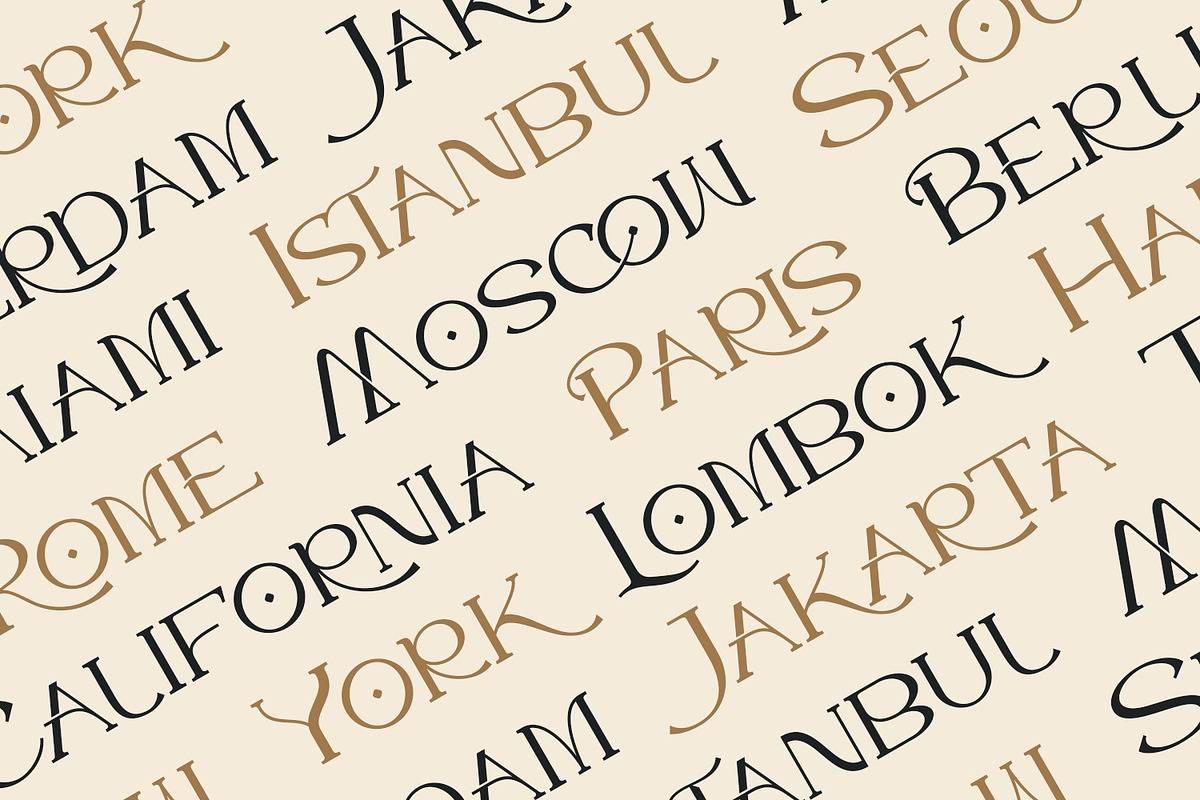Monesa - Luxury Modern Serif Font, a Serif Font by Koplexs Studio (Photo 6 of 12)
