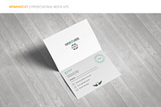 Invitation / Greeting Card Mock-Up, a Print Template by WebAndCat (Thumbnail 5 of 10)