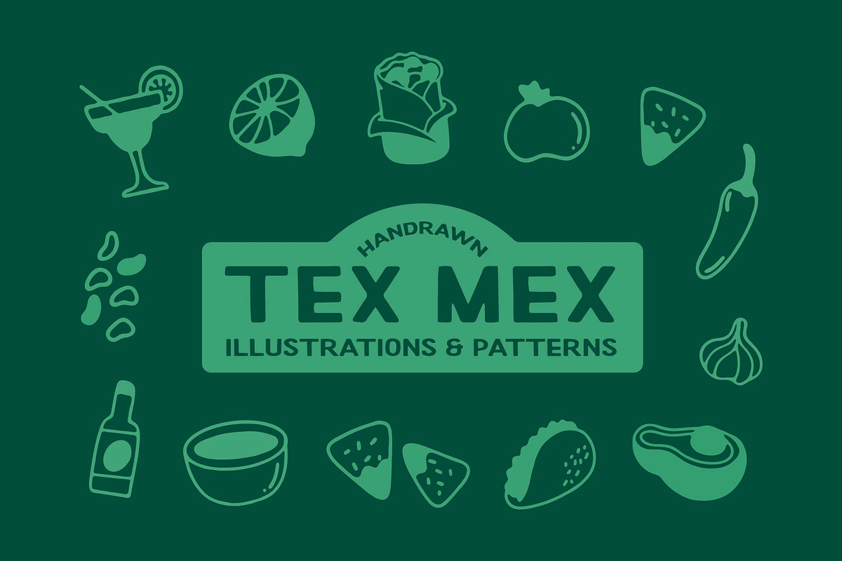Tex Mex Illustrations, a Food Illustration by Haleigh Peterson Studio (Photo 1 of 8)