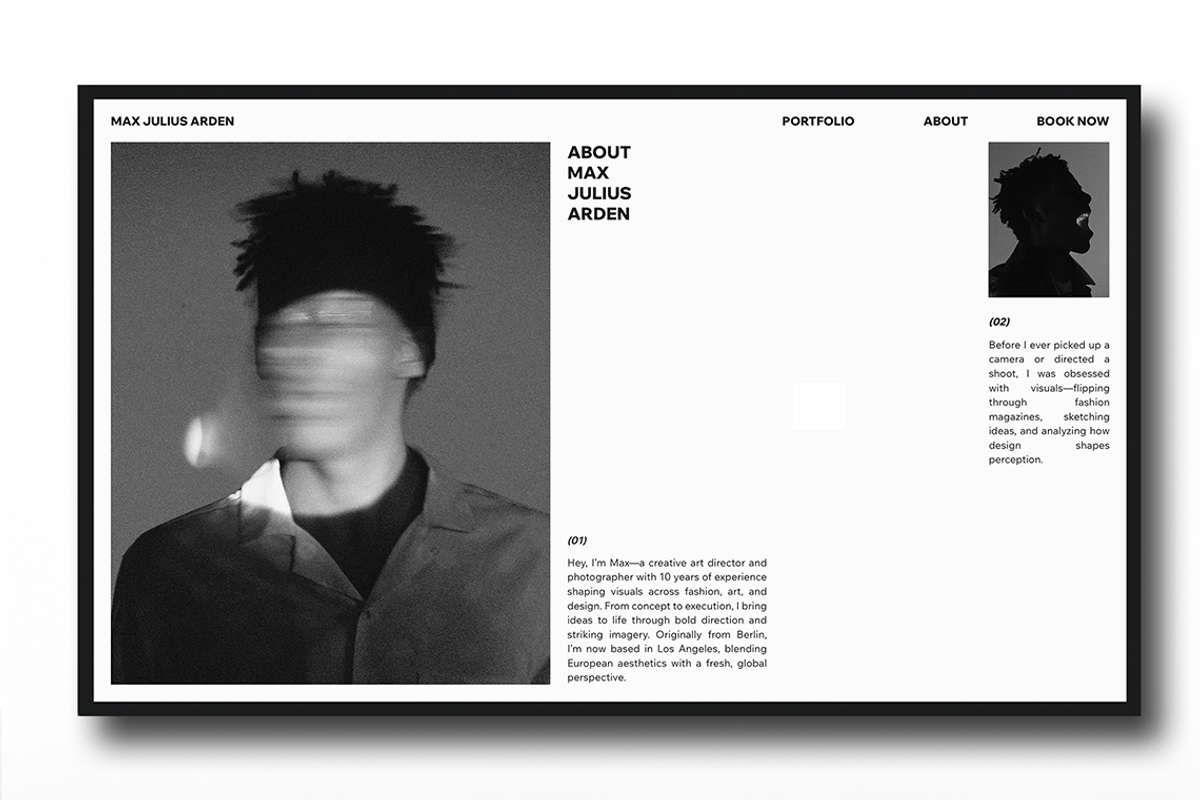 Creative Portfolio Template – Modern, a Wix Template by pixlspace (Photo 7 of 8)