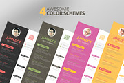 Mono Resume CV + FREE Business Card, a Resume Template by Pixel Strawberry (Thumbnail 3 of 4)
