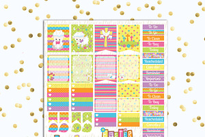 Holy Easter Printable Stickers