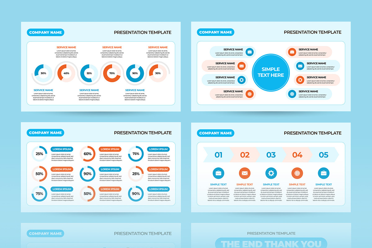 Business Plan PowerPoint Template, a Presentation Template by CreativeUP (Photo 6 of 6)