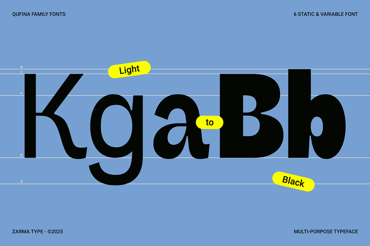 Qufina - Modern Sans Serif Font, a Sans Serif Font by Zarma Type (Photo 2 of 14)