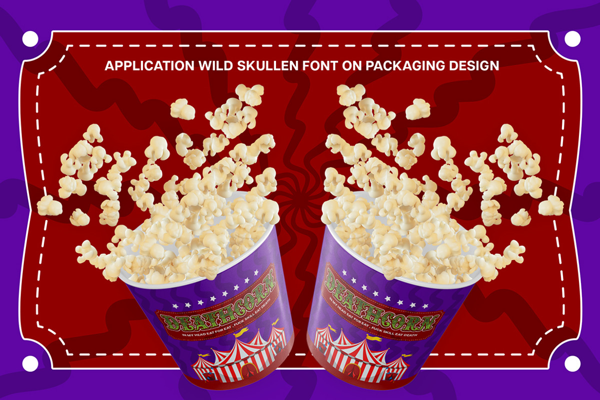 Wild Skullen - Slab Carnival Font, a Slab Serif Font by Brightone (Photo 7 of 10)