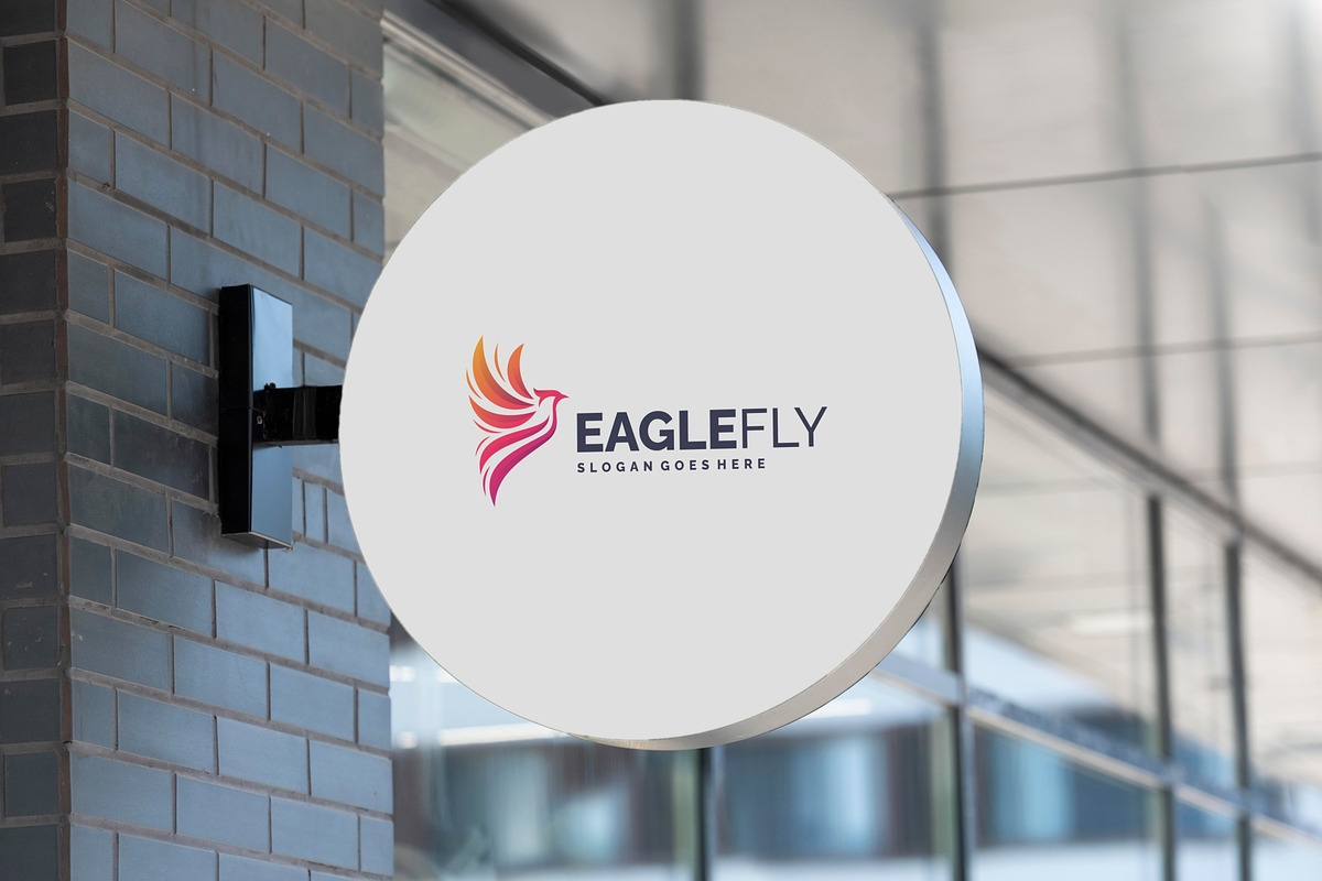 Gradient Modern Eagle Logo Design, a Branding & Logo Template by Artnivora.Std (Photo 2 of 5)
