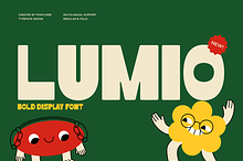 Lumio - Bold Chunky Sans Serif Font