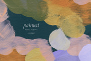 March Abstract Painted Backgrounds, a Texture Graphic by Basia Stryjecka (Thumbnail 2 of 17)