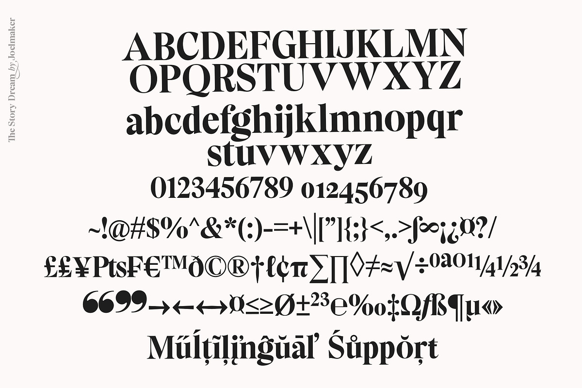The Story Dream, a Serif Font by joelmaker (Photo 16 of 18)