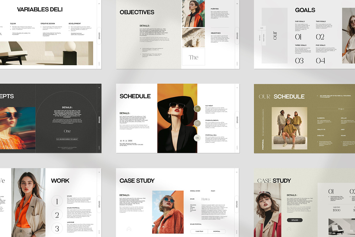 Brand Proposal Presentation Template, a Presentation Template by PrintIdea (Photo 3 of 9)