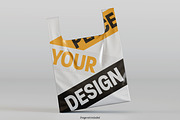 Plastic bag mockup bundles, a Packaging Mockup by Ambo Ampeng (Thumbnail 4 of 19)