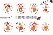 Kids Fairy. Clipart & Patterns, a Seasonal Illustration by Ejevyaka (Thumbnail 5 of 14)